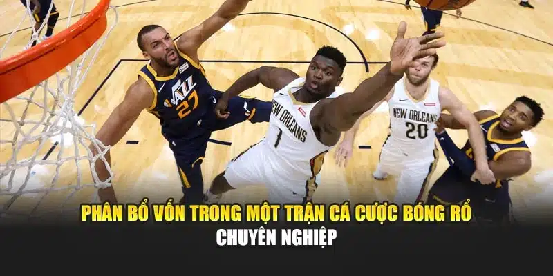 Phân bổ vốn trong một trận cá cược bóng rổ chuyên nghiệp