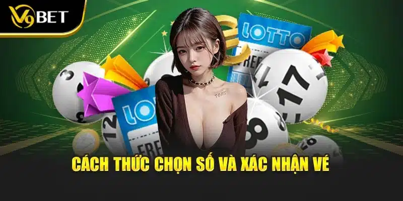 Cách thức chọn số và xác nhận vé